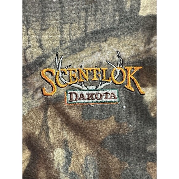 Scent-Lok Dakota Camo Jacket Mens Large Hunting Coat Camouflage Polyester Chore - Picture 3 of 5